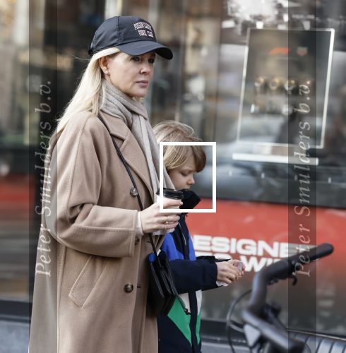 Amsterdam 17 januari 2026
Chantal Janzen met zoon Bobby op de pc hooftstraat