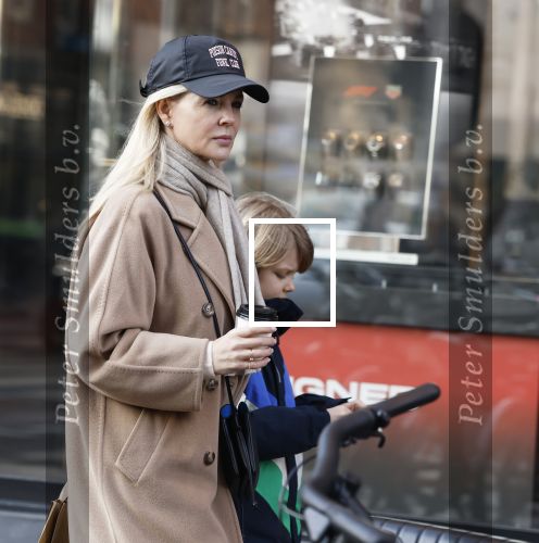 Amsterdam 17 januari 2026
Chantal Janzen met zoon Bobby op de pc hooftstraat