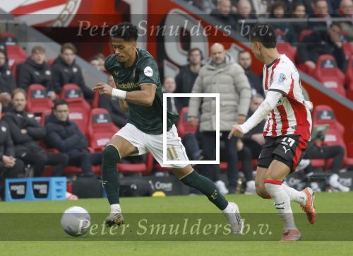 Eindhoven, 1 Februari 2026
Kompetitiewedstrijd PSV-Feyenoord, eindstand 3-0
Concalo Borges en Mauro Jr.