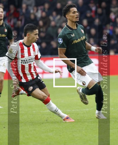 Eindhoven, 1 Februari 2026
Kompetitiewedstrijd PSV-Feyenoord, eindstand 3-0
Concalo Borges en Mauro Jr.