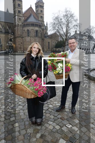 Maastricht 14 januari 2026
Doop tulipa Emma Kok bij het vrijthof in Maastricht  haar ouders en opa en oma\'s waren erbij aanwezig