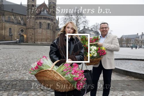 Maastricht 14 januari 2026
Doop tulipa Emma Kok bij het vrijthof in Maastricht  haar ouders en opa en oma\'s waren erbij aanwezig