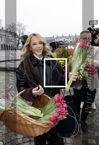 Maastricht 14 januari 2026
Doop tulipa Emma Kok bij het vrijthof in Maastricht  haar ouders en opa en oma\'s waren erbij aanwezig