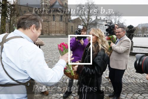 Maastricht 14 januari 2026
Doop tulipa Emma Kok bij het vrijthof in Maastricht  haar ouders en opa en oma\'s waren erbij aanwezig