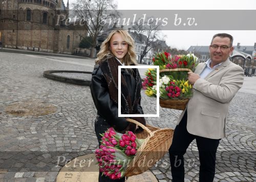 Maastricht 14 januari 2026
Doop tulipa Emma Kok bij het vrijthof in Maastricht  haar ouders en opa en oma\'s waren erbij aanwezig