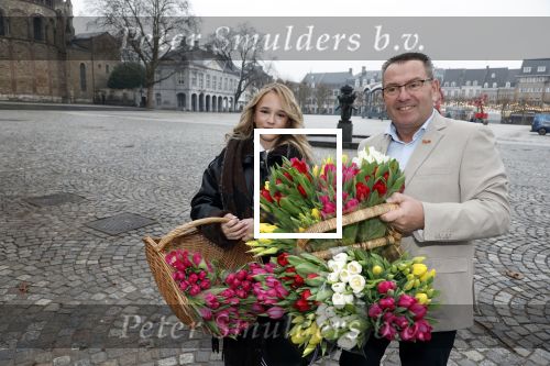 Maastricht 14 januari 2026
Doop tulipa Emma Kok bij het vrijthof in Maastricht  haar ouders en opa en oma\'s waren erbij aanwezig