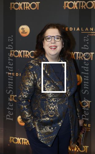 Amsterdam 18 januari 2025
Premiere Foxtrot in het deLaMar theater . Francis v Broekhuizen kwam met haar partner