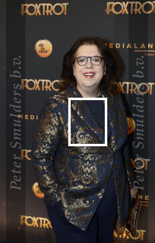 Amsterdam 18 januari 2025
Premiere Foxtrot in het deLaMar theater . Francis v Broekhuizen kwam met haar partner