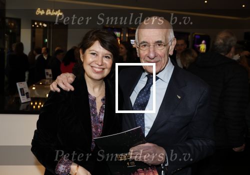 Amsterdam 18 januari 2025
Premiere Foxtrot in het deLaMar theater . Frits Spits met zijn vriendin