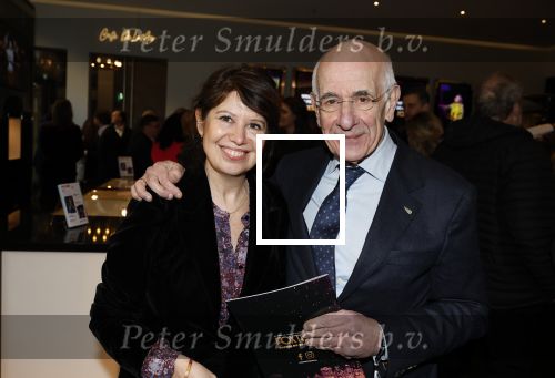 Amsterdam 18 januari 2025
Premiere Foxtrot in het deLaMar theater . Frits Spits met zijn vriendin