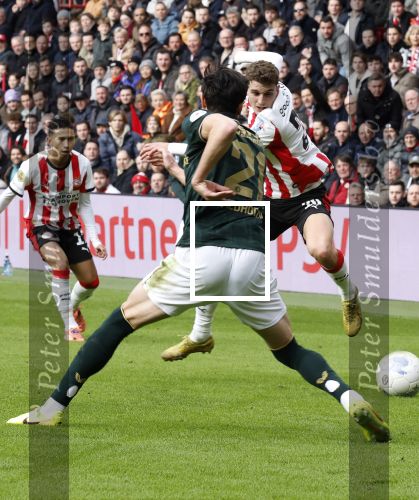 Eindhoven, 1 Februari 2026
Kompetitiewedstrijd PSV-Feyenoord, eindstand 3-0