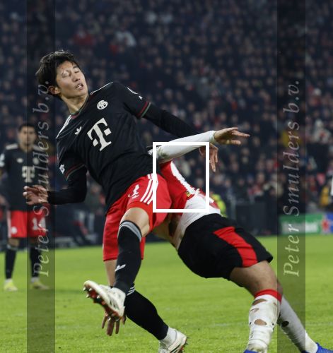 Eindhoven, 28 Januari 2026
Laatste wedstrijd in voorronde Champions League
PSV-Bayern Munchen, eindstand 1-2
Hiroki Ito en Ismael Saibari