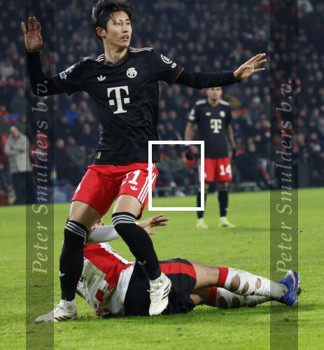 Eindhoven, 28 Januari 2026
Laatste wedstrijd in voorronde Champions League
PSV-Bayern Munchen, eindstand 1-2
Hiroki Ito en Ismael Saibari