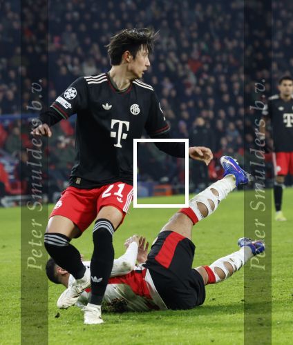Eindhoven, 28 Januari 2026
Laatste wedstrijd in voorronde Champions League
PSV-Bayern Munchen, eindstand 1-2
Hiroki Ito en Ismael Saibari