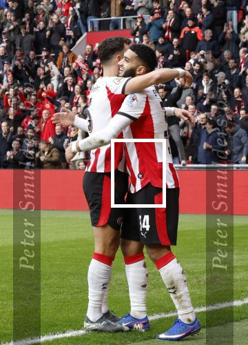 Eindhoven, 1 Februari 2026
Kompetitiewedstrijd PSV-Feyenoord, eindstand 3-0
Ivan Perisic en Ismail Saibari scoort 3-0
