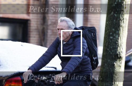 Amsterdam 6 januari 2026
Jaap Jongbloed vertrekt bij zijn sportschool op de fiets naar huis .