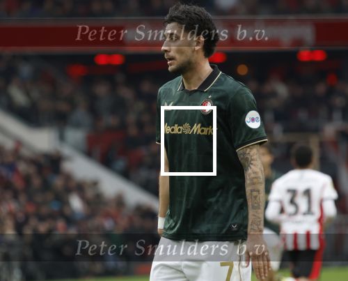 Eindhoven, 1 Februari 2026
Kompetitiewedstrijd PSV-Feyenoord, eindstand 3-0
Jakub Moder