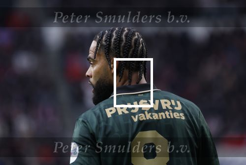 Eindhoven, 1 Februari 2026
Kompetitiewedstrijd PSV-Feyenoord, eindstand 3-0
Jeramiah St. Juste