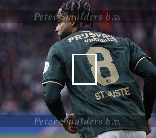 Eindhoven, 1 Februari 2026
Kompetitiewedstrijd PSV-Feyenoord, eindstand 3-0
Jeramiah St. Juste