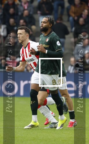 Eindhoven, 1 Februari 2026
Kompetitiewedstrijd PSV-Feyenoord, eindstand 3-0
Jeramiah St. Juste