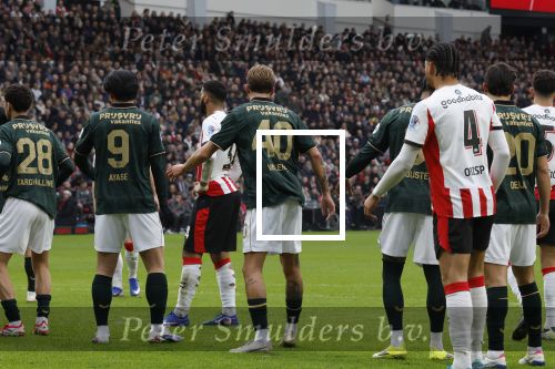 Eindhoven, 1 Februari 2026
Kompetitiewedstrijd PSV-Feyenoord, eindstand 3-0
Jeramiah St. Juste
