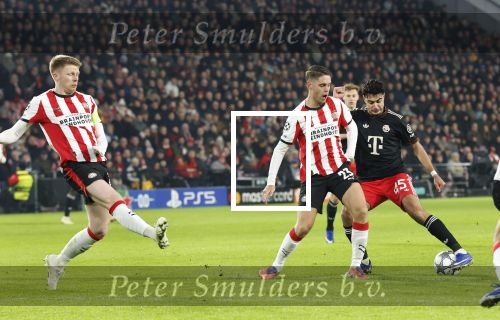 Eindhoven, 28 Januari 2026
Laatste wedstrijd in voorronde Champions League
PSV-Bayern Munchen, eindstand 1-2
Joey Veerman