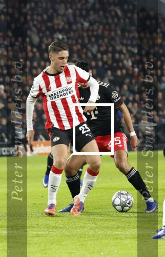 Eindhoven, 28 Januari 2026
Laatste wedstrijd in voorronde Champions League
PSV-Bayern Munchen, eindstand 1-2
Joey Veerman