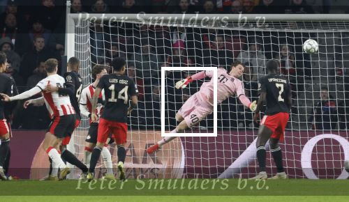 Eindhoven, 28 Januari 2026
Laatste wedstrijd in voorronde Champions League
PSV-Bayern Munchen, eindstand 1-2
Jonas Urbig