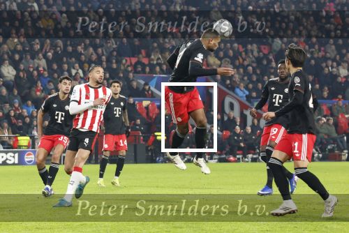 Eindhoven, 28 Januari 2026
Laatste wedstrijd in voorronde Champions League
PSV-Bayern Munchen, eindstand 1-2
Jonathan Tah