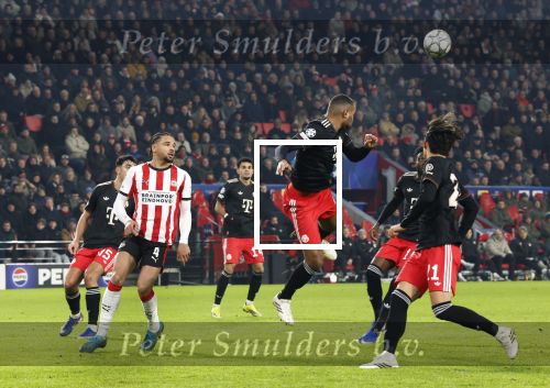 Eindhoven, 28 Januari 2026
Laatste wedstrijd in voorronde Champions League
PSV-Bayern Munchen, eindstand 1-2
Jonathan Tah