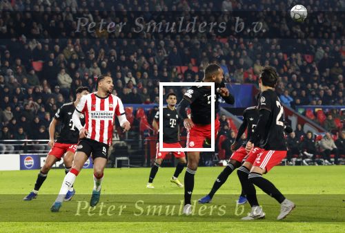 Eindhoven, 28 Januari 2026
Laatste wedstrijd in voorronde Champions League
PSV-Bayern Munchen, eindstand 1-2
Jonathan Tah