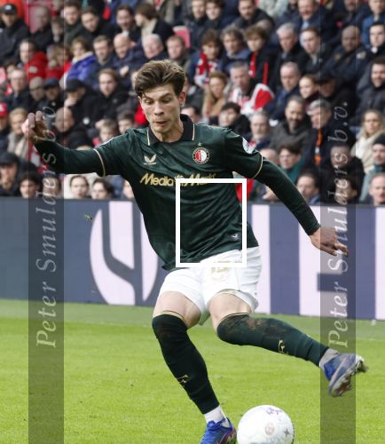 Eindhoven, 1 Februari 2026
Kompetitiewedstrijd PSV-Feyenoord, eindstand 3-0
Jordan Bos