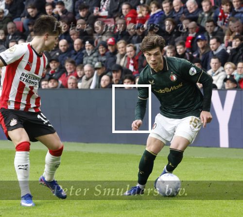 Eindhoven, 1 Februari 2026
Kompetitiewedstrijd PSV-Feyenoord, eindstand 3-0
Jordan Bos