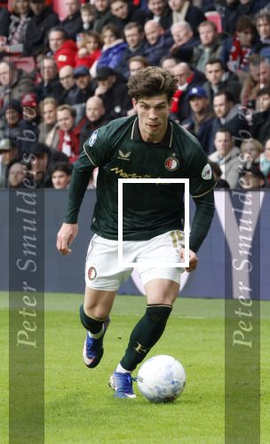 Eindhoven, 1 Februari 2026
Kompetitiewedstrijd PSV-Feyenoord, eindstand 3-0
Jordan Bos