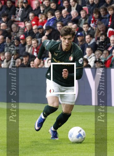 Eindhoven, 1 Februari 2026
Kompetitiewedstrijd PSV-Feyenoord, eindstand 3-0
Jordan Bos