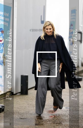 Rotterdam 15 januari 2026
Koningin Maxima bezoekt stichting jarige Job en pakt samen met de andere vrijwilligers de miljoenste doos / box in .
