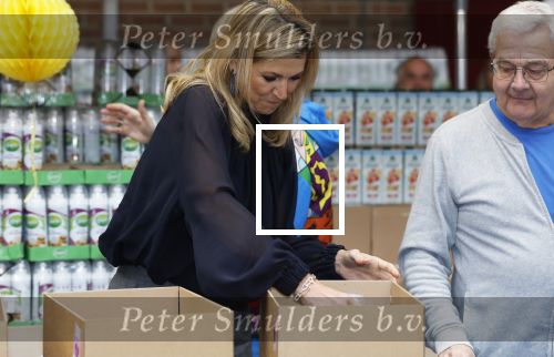 Rotterdam 15 januari 2026
Koningin Maxima bezoekt stichting jarige Job en pakt samen met de andere vrijwilligers de miljoenste doos / box in .