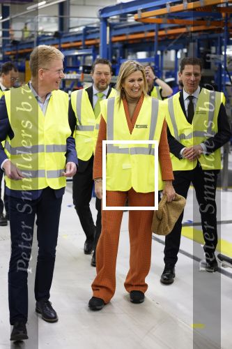 Apeldoorn 21 januari 2026
Koningin Maxima bezoekt Remeha in Apeldoorn dat 90 jaar bestaat .