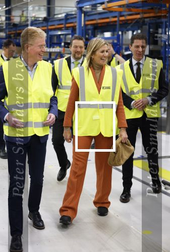 Apeldoorn 21 januari 2026
Koningin Maxima bezoekt Remeha in Apeldoorn dat 90 jaar bestaat .
