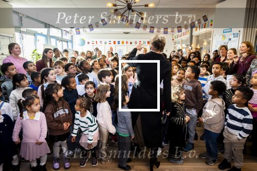 Alphen aan de Rijn 22 januari 2026
Koningin Maxima op een school in Alphen aan de Rijn