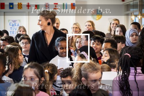 Alphen aan de Rijn 22 januari 2026
Koningin Maxima op een school in Alphen aan de Rijn