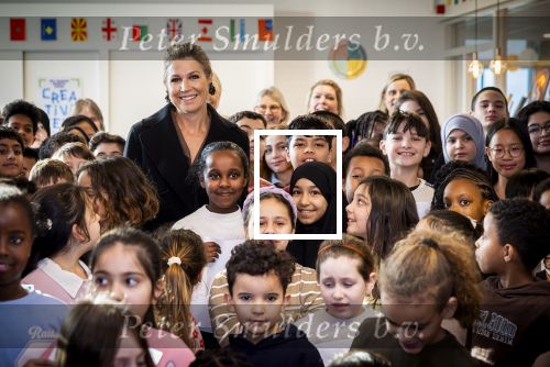 Alphen aan de Rijn 22 januari 2026
Koningin Maxima op een school in Alphen aan de Rijn