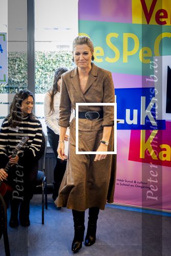 Alphen aan de Rijn 22 januari 2026
Koningin Maxima op een school in Alphen aan de Rijn