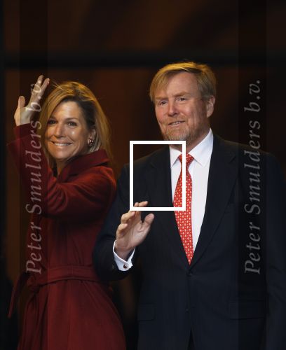Amsterdam 12 januari 2026
Nieuwjaarsreceptie Koning Willem Alexander en Koningin Maxima bij het paleis op de dam .