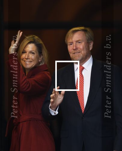 Amsterdam 12 januari 2026
Nieuwjaarsreceptie Koning Willem Alexander en Koningin Maxima bij het paleis op de dam .