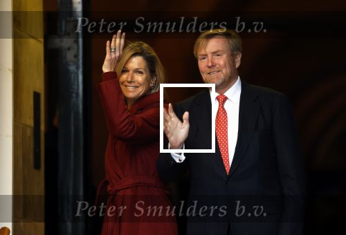 Amsterdam 12 januari 2026
Nieuwjaarsreceptie Koning Willem Alexander en Koningin Maxima bij het paleis op de dam .