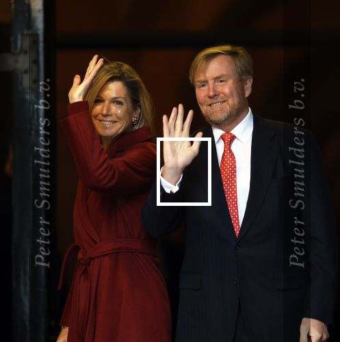 Amsterdam 12 januari 2026
Nieuwjaarsreceptie Koning Willem Alexander en Koningin Maxima bij het paleis op de dam .