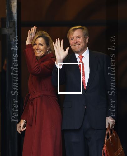 Amsterdam 12 januari 2026
Nieuwjaarsreceptie Koning Willem Alexander en Koningin Maxima bij het paleis op de dam .
