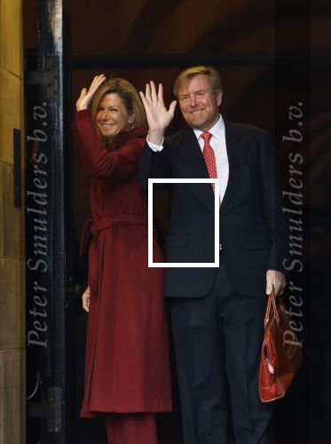 Amsterdam 12 januari 2026
Nieuwjaarsreceptie Koning Willem Alexander en Koningin Maxima bij het paleis op de dam .