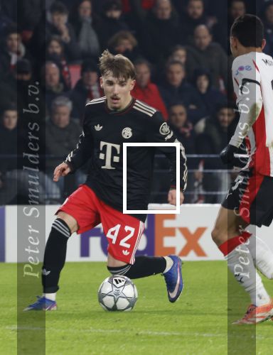 Eindhoven, 28 Januari 2026
Laatste wedstrijd in voorronde Champions League
PSV-Bayern Munchen, eindstand 1-2
Lennart Karl